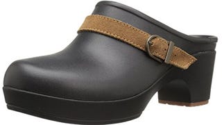 crocs Women's Sarah Clog Mule, Black, 7 M US