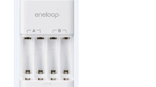 eneloop 4-Position Ni-MH Rechargeable Battery Charger (white)...