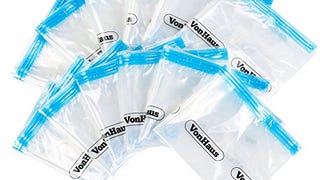 VonHaus 12 Assorted Vacuum Bags Bundle (9 x Vacuum Storage...