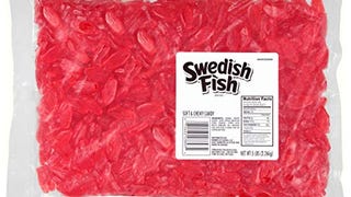 SWEDISH FISH Mini Soft & Chewy Candy, 5 lb