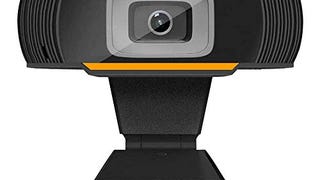 Kingslim HD Webcam, 720P Auto Focus USB Streaming Camera...