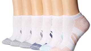 Amazon Essentials Women's No Show Socks, Performance Cotton,...