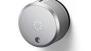 August Home Silver Smart Lock Pro, 3rd Generation-Dark...