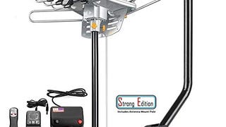 Vilso TV Antenna Outdoor Amplified - Motorized 360 Degree...