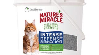 Nature's Miracle P-98134 Intense Defense Clumping Litter,...