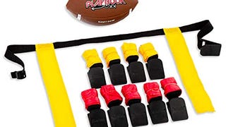 Franklin Sports Flag and Ball Set - Flag Football Belts...