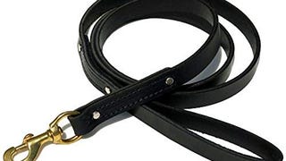 Ray Allen Mfg Signature K9 Heavy Leather Leash, 6-Feet...