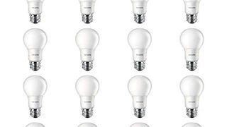 Philips LED Basic Frosted Non-Dimmable A19 Light Bulb...
