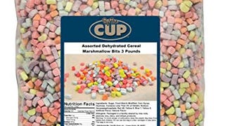 By The Cup Assorted Dehydrated Cereal Marshmallow Bits...