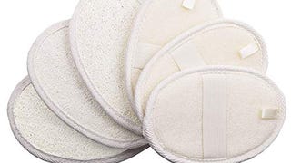 6 Packs Loofah Pads,Body Washing Loofah Sponge Brush Close...