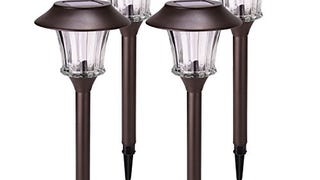 Oak Leaf Solar Path Light, Auto On Off Garden Path Lights...