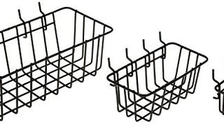 Dorman Hardware 4-9845 Assorted Pegboard Wire Basket Set,...