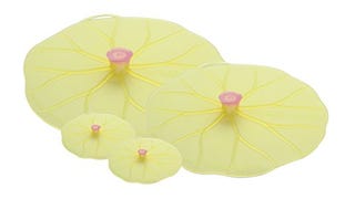 Charles Viancin Lilypad Lid Set of 4 - Large, Medium & Drink...