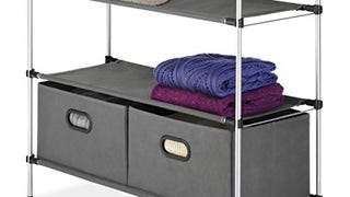 Whitmor Closet Shelves and Drawers - Multipurpose Portable...