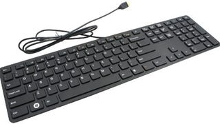 I-Rocks Black Aluminum X-Slim Keyboard for PC (KR-6402-...