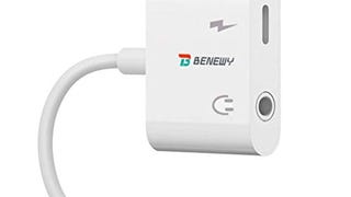 BENEWY 2 in 1 Adapter to Charger and Aux Earphones Stereo...