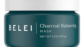 Amazon Brand - Belei Charcoal Balancing Mask, Fragrance...