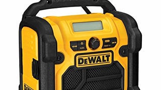 DEWALT 20V MAX/18V/12V Jobsite Bluetooth Radio Speaker,...