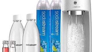 SodaStream One Touch Electric Sparkling Water Maker Bundle...