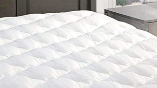 Five Star Mattress Pad with Fitted Skirt - Hypoallergenic...