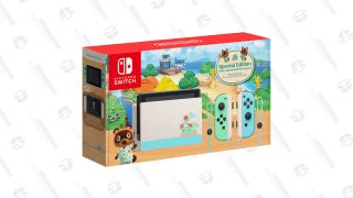 Nintendo Switch - Animal Crossing: New Horizons Edition (Refurbished)