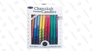 Multicolor Chanukah Candles