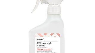 Amazon Brand - Solimo 91% Isopropyl Alcohol First Aid Antiseptic...