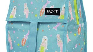 PackIt Freezable Lunch Bag, Mermaids, Built with EcoFreeze...