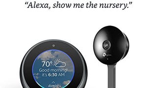 Echo Spot - Black + TP-Link Kasa Cam