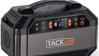 TACKLIFE Solar Generator 300W, Portable Power Station, 299Wh...