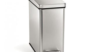 simplehuman 10 Liter / 2.6 Gallon Stainless Steel Bathroom...