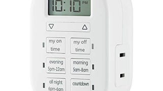 myTouchSmart Simple Set 24hr Digital Timer, 1-Polarized...