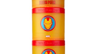 Whiskware Marvel Containers for Toddlers and Kids 3 Stackable...