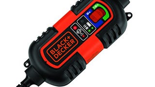 BLACK+DECKER BM3B Fully Automatic 6V/12V Battery Charger/...