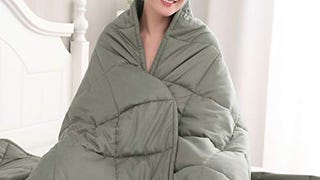 Amy Garden Cooling Weighted Blanket, 15lbs Adult Heavy...