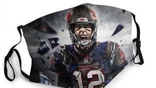 Tom Brady Reusable Breathable Face Mask Anti-Dust Wind...