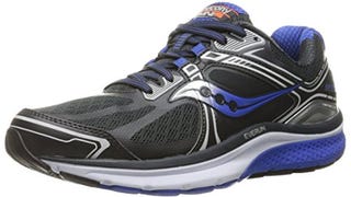 Saucony Men's Omni 15 Running Shoe, Grey/Blue/Silver, 8....