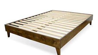 eLuxurySupply Wood Bed Frame - 100% North American Pine...