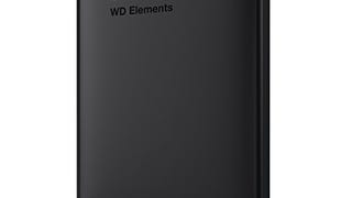 WD 4TB Elements Portable HDD, External Hard Drive, USB...