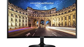 Samsung Curved LED Display, Black, 24" (Renewed)