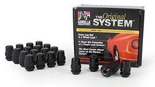 Gorilla Automotive 71683NBC "The System" Acorn Black Chrome...