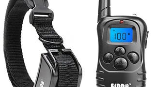 Fiddo Electric Dog Collar 330 Yards Remote Dog Training...