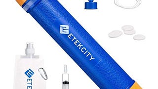 Etekcity Water Filter Straw Camping Water Purification...