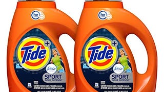 Tide Laundry Detergent Liquid Plus Febreze Sport Active...