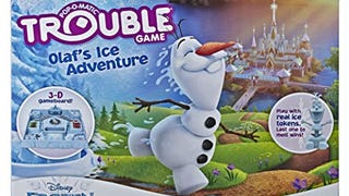 Hasbro Gaming Trouble Game Olaf's Ice Adventure