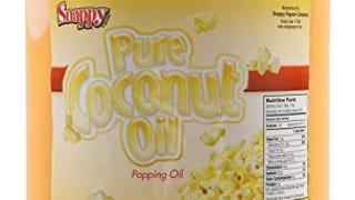 Snappy Popcorn Colored Coconut Oil, 1 Gallon,128 Fl Oz...