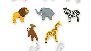 Fox Run Zoo Animal Cookie Cutter Set