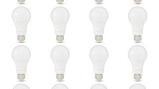 Amazon Basics A19 LED Light Bulbs 100 Watt Equivalent, Daylight...