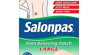 Salonpas Pain Relieving Patch, LARGE, 6 Count, for Back,...