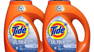 Tide Plus Ultra Stain Release HE Turbo Clean Liquid Laundry...